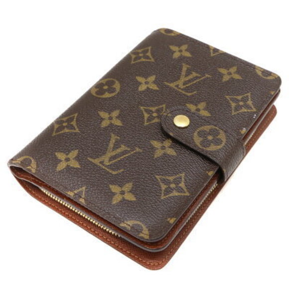 Louis Vuitton Porte Papier Zip Wallet Monogram Brown - Picture 1 of 6